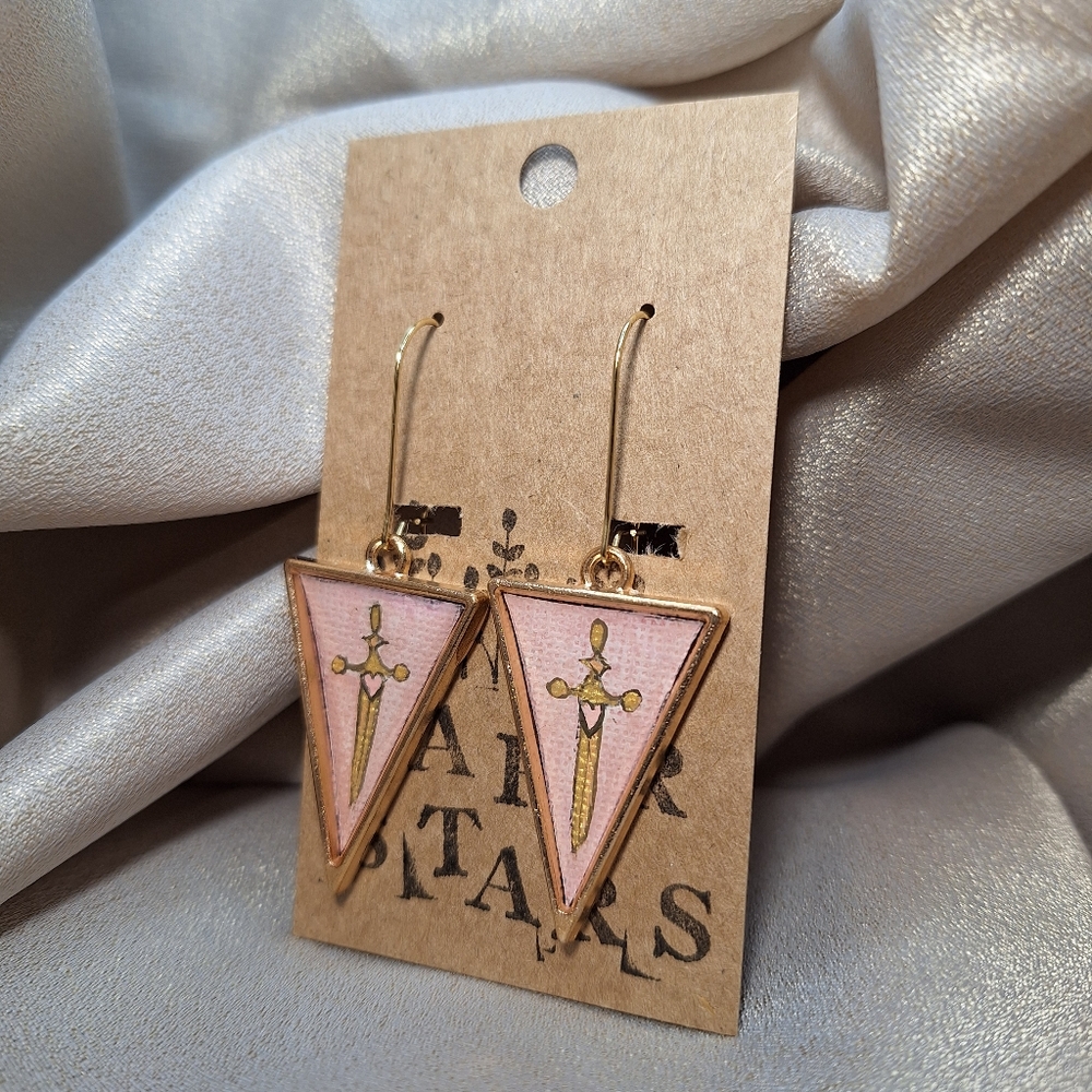 Hand painted earrings
